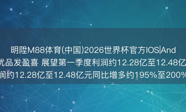 明陞M88体育(中国)2026世界杯官方IOS|Android手机app下载 名创优品发盈喜 展望第一季度利润约12.28亿至12.48亿元同比增多约195%至200%