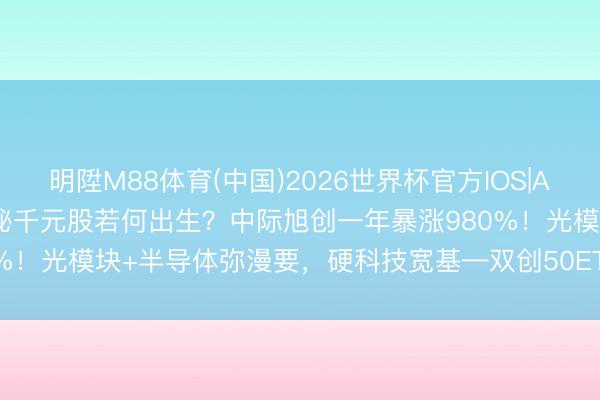 明陞M88体育(中国)2026世界杯官方IOS|Android手机app下载 揭秘千元股若何出生？中际旭创一年暴涨980%！光模块+半导体弥漫要，硬科技宽基—双创50ETF单日吸金1697万元